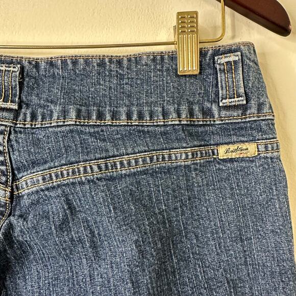 Sz 8/ 10 Y2K VTG Signature by Levi Strauss Capri Cropped Jeans No Back Pockets - Picture 6 of 6